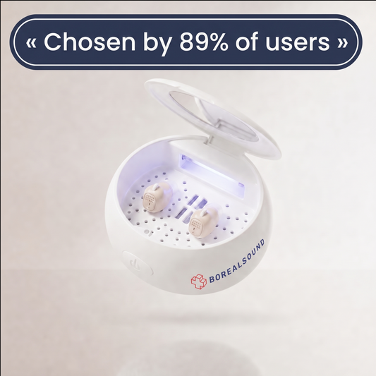 2-in-1 UV Station — Disinfector & Dehumidifier for Hearing Aids