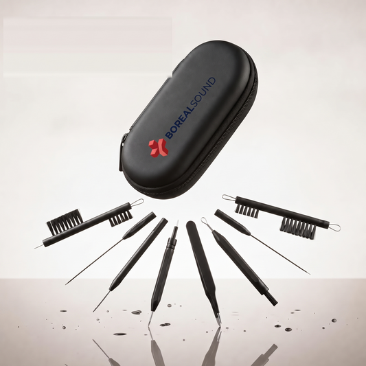 8-Piece Complete Cleaning Kit — Always-Clear Sound, Hearing Aids That Last